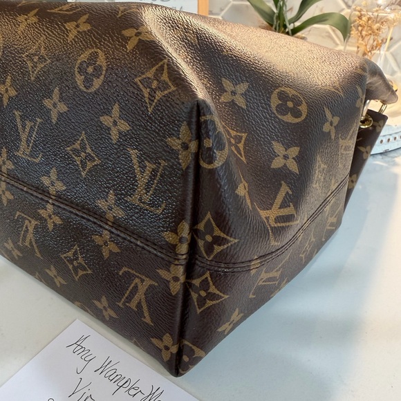 Louis Vuitton Brown Monogram Shoulder Bag - Picture 6 of 15